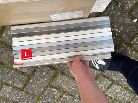Photo of free Boxes of tiles (blue/ grey mix) (Lincoln (LN6)) #2