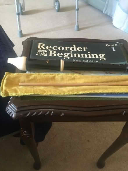 Photo of free Beginner Recorder/book (Finedon NN9) #1