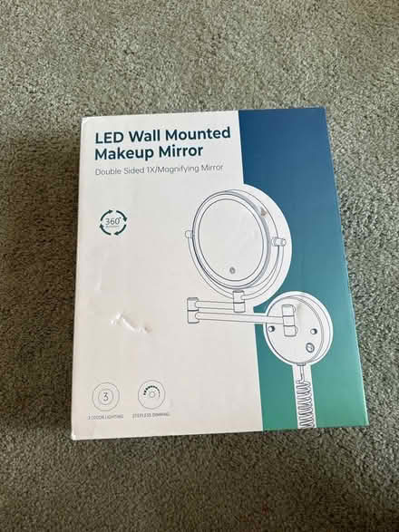 Photo of free LED makeup mirro (lights broken) (Olney md) #1