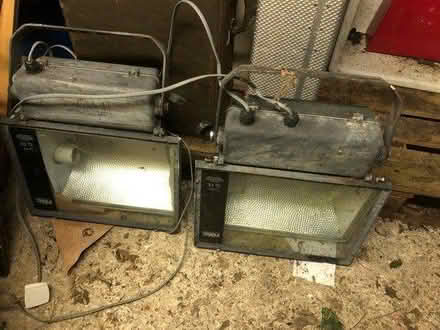 Photo of free Shed Clear-Out: Two Flood lights (Oaklands, St Albans) #1