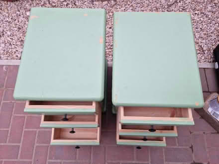 Photo of free Painted pine bedside drawers (Roslin, Midlothian EH25) #3