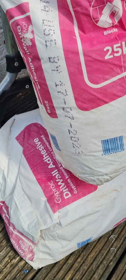 Photo of free Plaster board adhesive 2x 25 kg (M22) #2