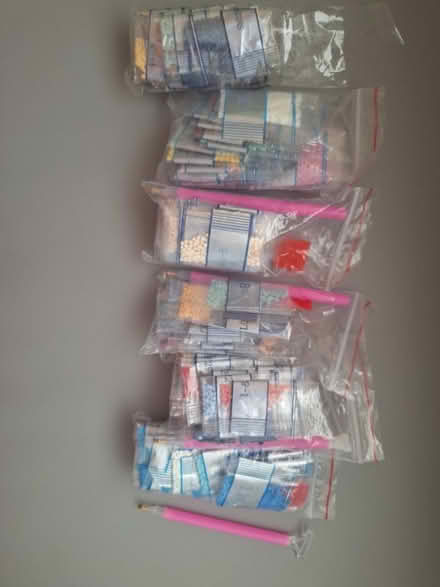 Photo of free Left over beads from diamond art projects (Newport Pagnell MK16) #2