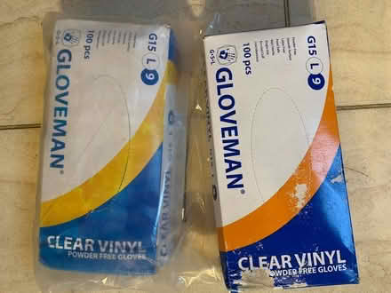 Photo of free Gloveman Vinyl Gloves (Burgess Hill) #1