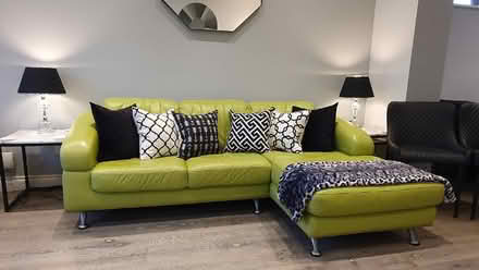 Photo of free Leather Couches, Set of 2 (Slack Head LA7) #2