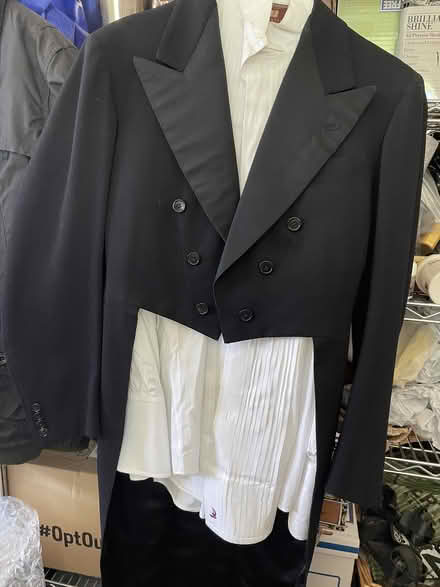 Photo of free Tuxedo Jacket + Shirt (small?) (Los Altos) #1