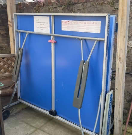 Photo of free Table tennis table outdoor. For project /repair (AB15) #1