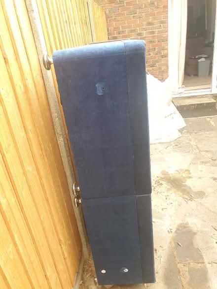 Photo of free Double ottoman bed and headboard (North Road N7) #3