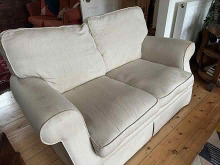 Photo of free Small white sofa (N16) #1