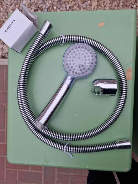 Photo of free Brand new shower head & fixings (Roslin, Midlothian EH25) #2