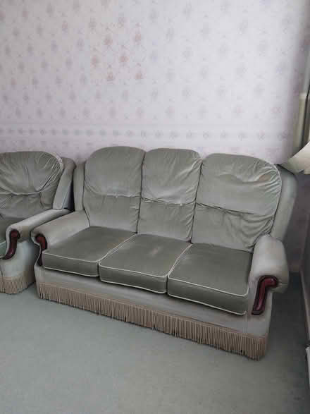 Photo of free Sofa 2 chairs (CH61) #1