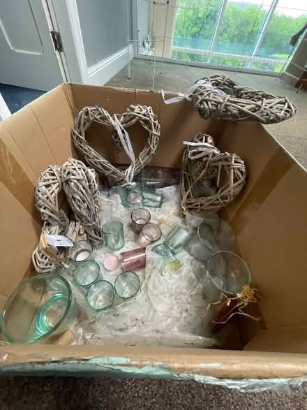 Photo of free Tea light holders and heart decorations (Great Eccleston PR3) #1
