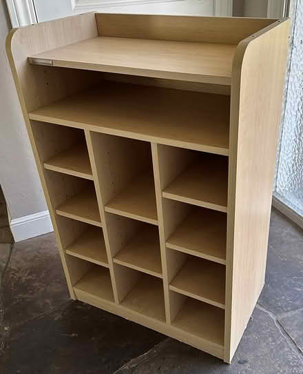 Photo of free wood shoe storage (Mountain View, El Camino Hosp) #1