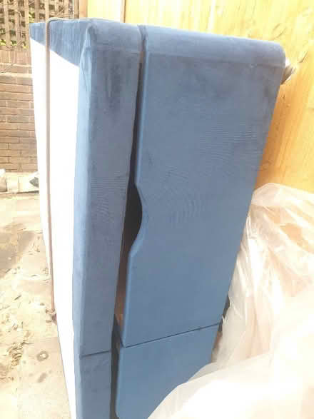 Photo of free Double ottoman bed and headboard (North Road N7) #4