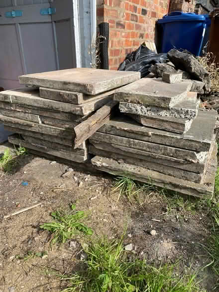 Photo of free Concrete paving (Prestwich M25) #1