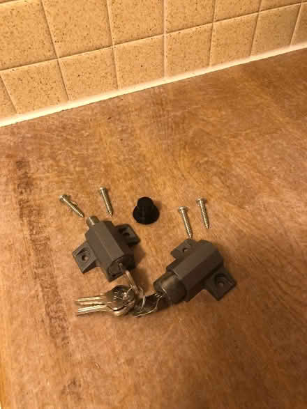Photo of free Patio door locks (GU14) #2