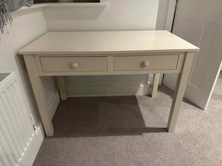 Photo of free 3 piece white furniture set (Yarnton) #1