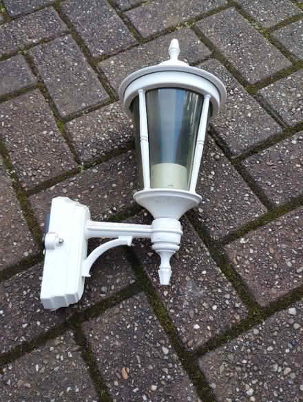 Photo of free Outdoor lantern style light (Broken Cross SK10) #1