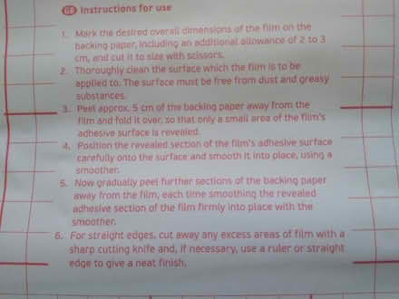 Photo of free adhesive shelf or drawer liner (Southsea PO5) #3