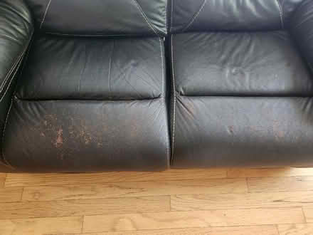 Photo of free Leather sofa and loveseat recliners (Northern Albemarle) #3