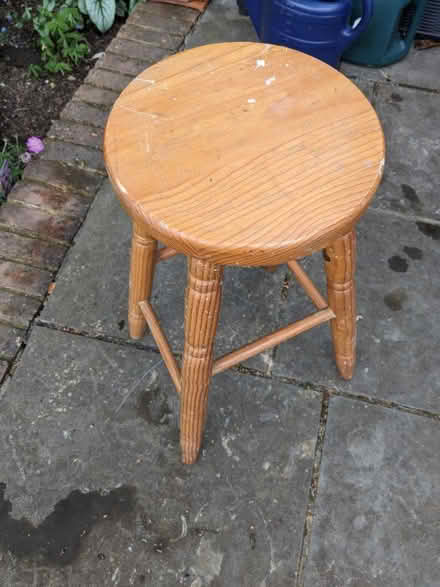 Photo of free Stool - wooden (Emmer Green RG4) #2