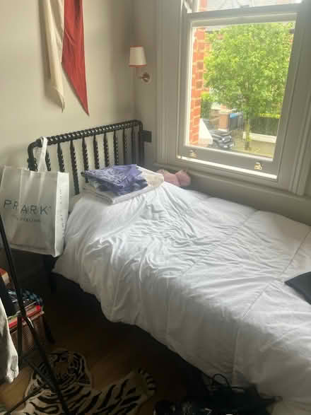 Photo of free Black bobbin wood single bed (NW2) #3