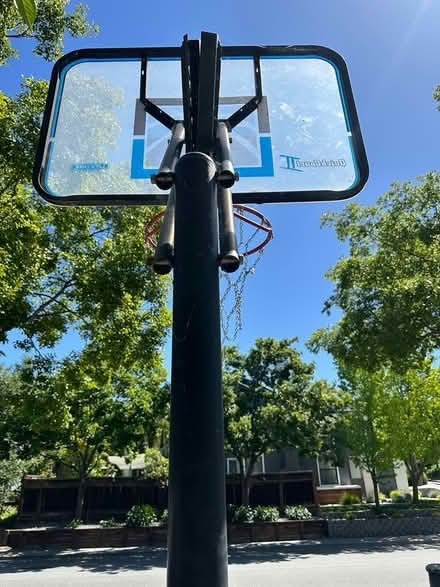Photo of free Outdoor basketball hoop (Morgan hill) #1