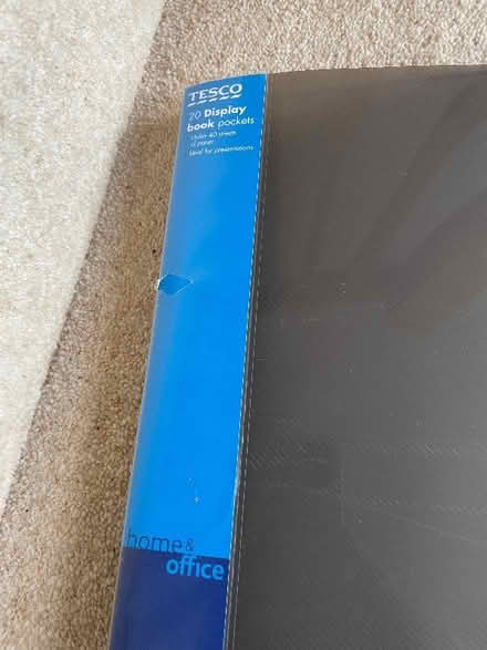 Photo of free File dividers / Display book pockets (20) (Ware SG12) #2