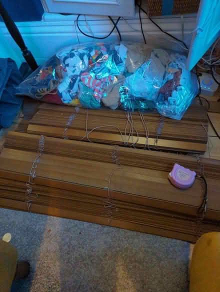 Photo of free 3 wooden venetian blinds (BD18 Shipley) #1