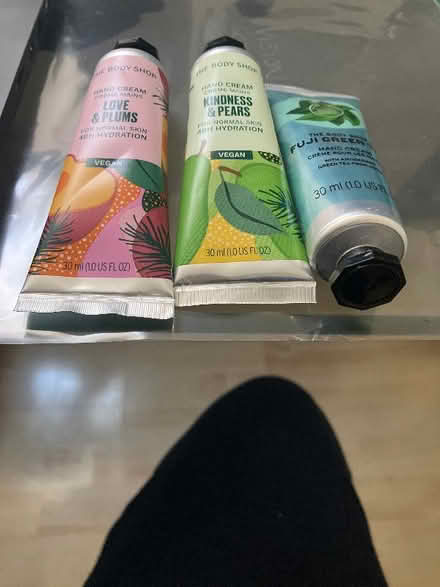 Photo of free The body shop hand creams not used (Plaistow E13) #1