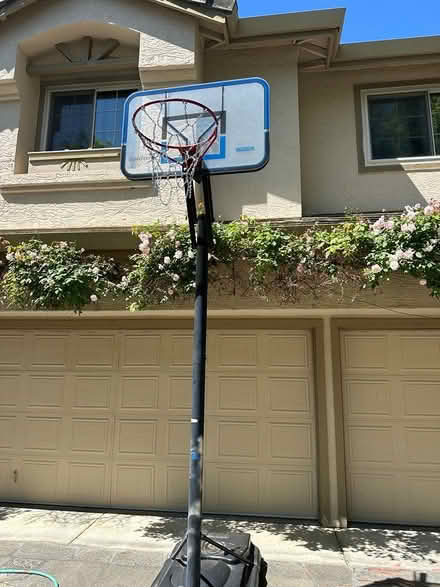 Photo of free Outdoor basketball hoop (Morgan hill) #3