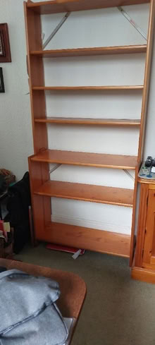 Photo of free Large solid pine bookself (Burton Joyce NG14) #1