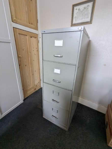 Photo of free Lockable Metal Filing Cabinet (Wimbledon Village SW19) #1