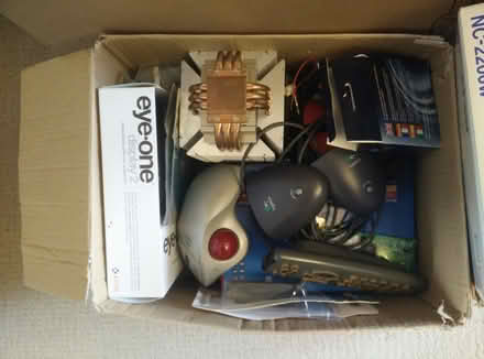 Photo of free Packing supplies & electronics (DL17) #2