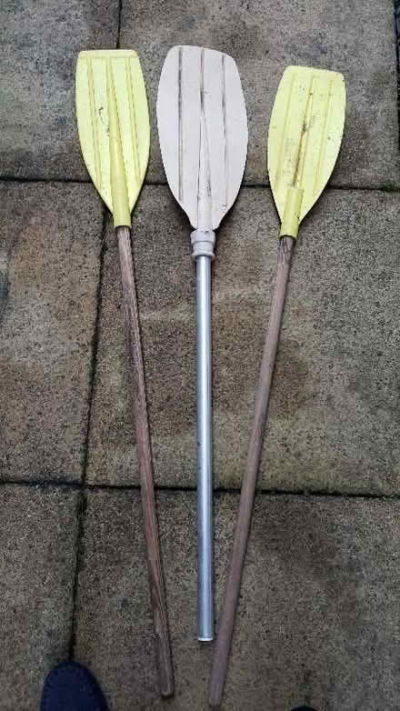 Photo of free Children's Canoe paddles (x3) (Linslade LU7) #1