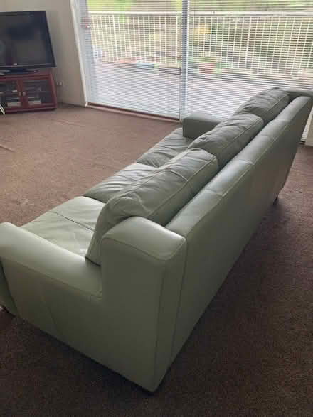 Photo of free Leather 3 seater sofa (Leslie KY6) #3