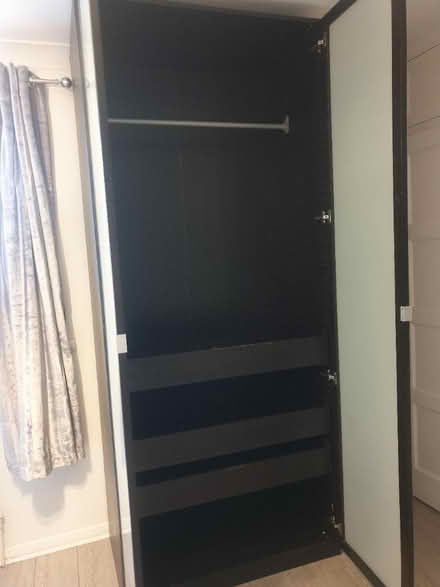 Photo of free Tall double ikea brown wardrobe (Northolt UB5 6) #4