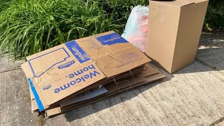 Photo of free Moving Supplies - Curb Alert (Bethesda - Mohican Hills) #1