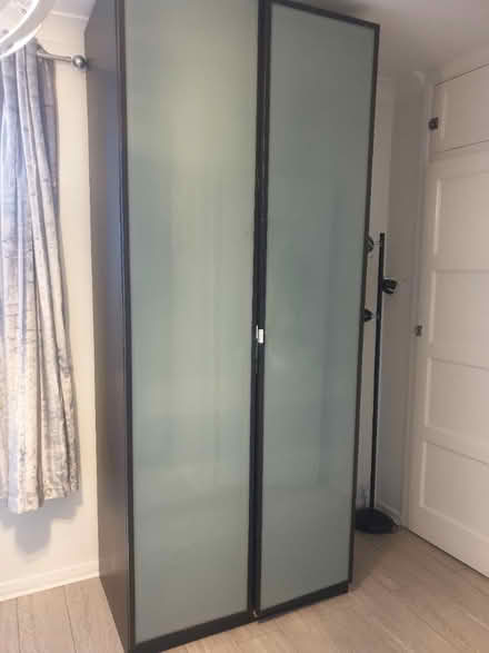 Photo of free Tall double ikea brown wardrobe (Northolt UB5 6) #1