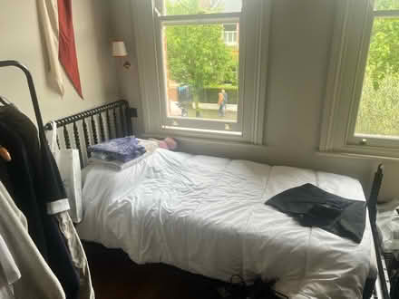 Photo of free Black bobbin wood single bed (NW2) #2