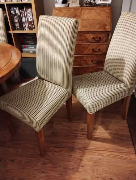 Photo of free Six dining chairs (Chapeltown Sheffield S35) #1