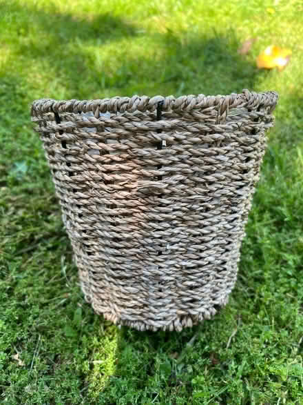 Photo of free Wicker basket with plastic lining (San Jose Burbank Area) #1