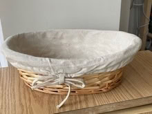 Photo of free Small lined basket (Harbury CV33) #1