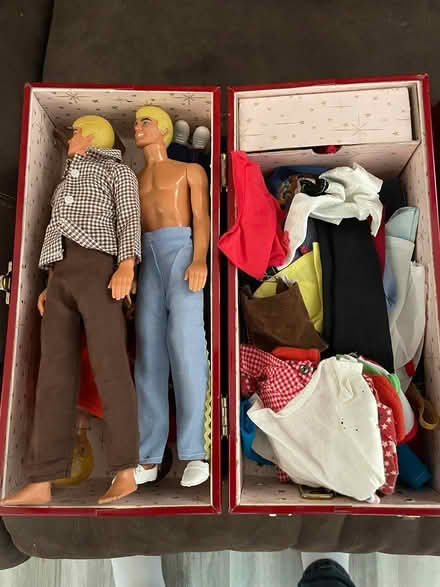 Photo of free Two cases of Barbies, Kens, stuff (Near 115th & Sheridan) #2