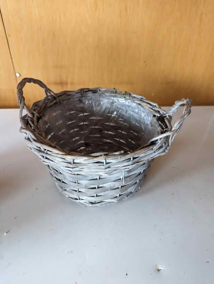 Photo of free Plastic lined baskets for plants (Guarlford WR14) #3