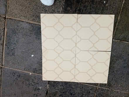 Photo of free Cream vinyl tiles (Birchgrove, cardiff) #1