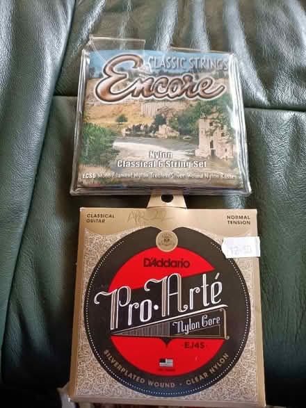 Photo of free Old classical guitar strings (Little Stoke ST15) #1