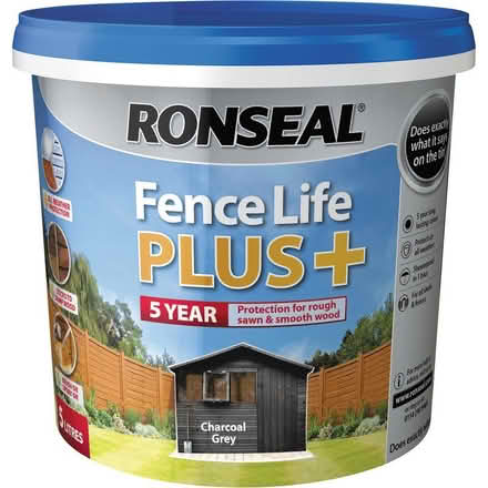 Photo of free Grey Fence Paint (W12) #1