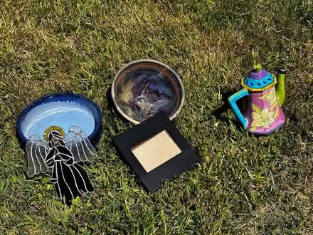 Photo of free Teapot, angel hanging, small frame (Arcata/Bayside) #1