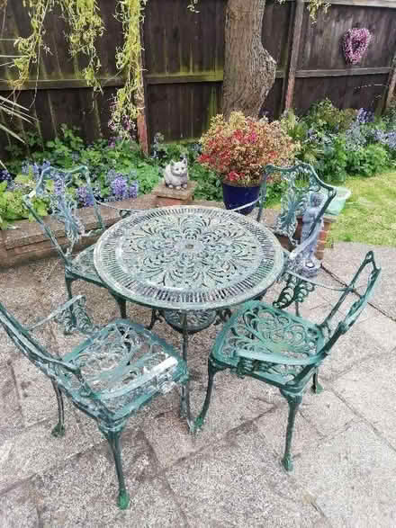 Photo of free Garden table and chairs (Sewerby YO16) #1